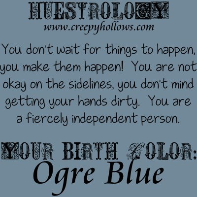 November 06 Huestrology