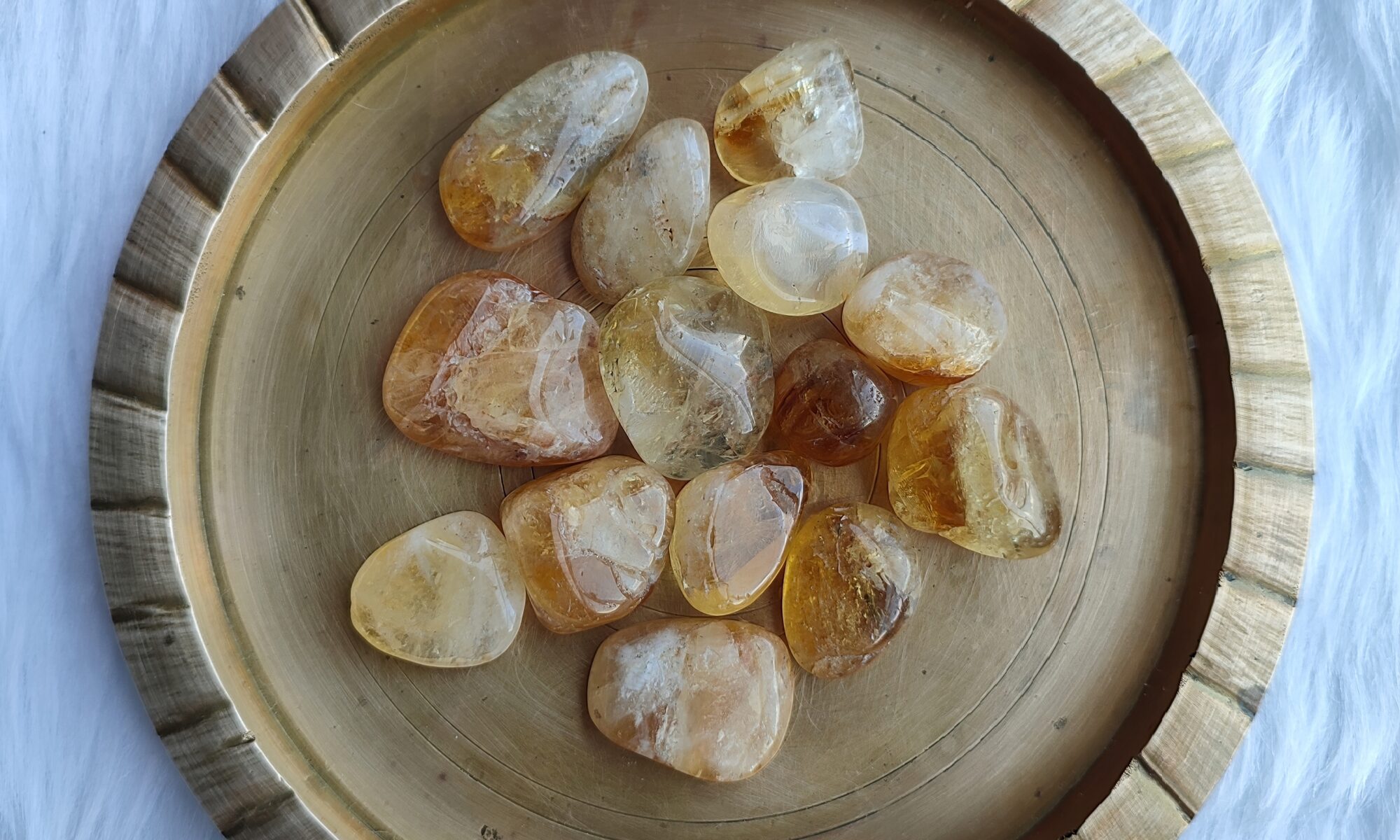 bowl of agate stones