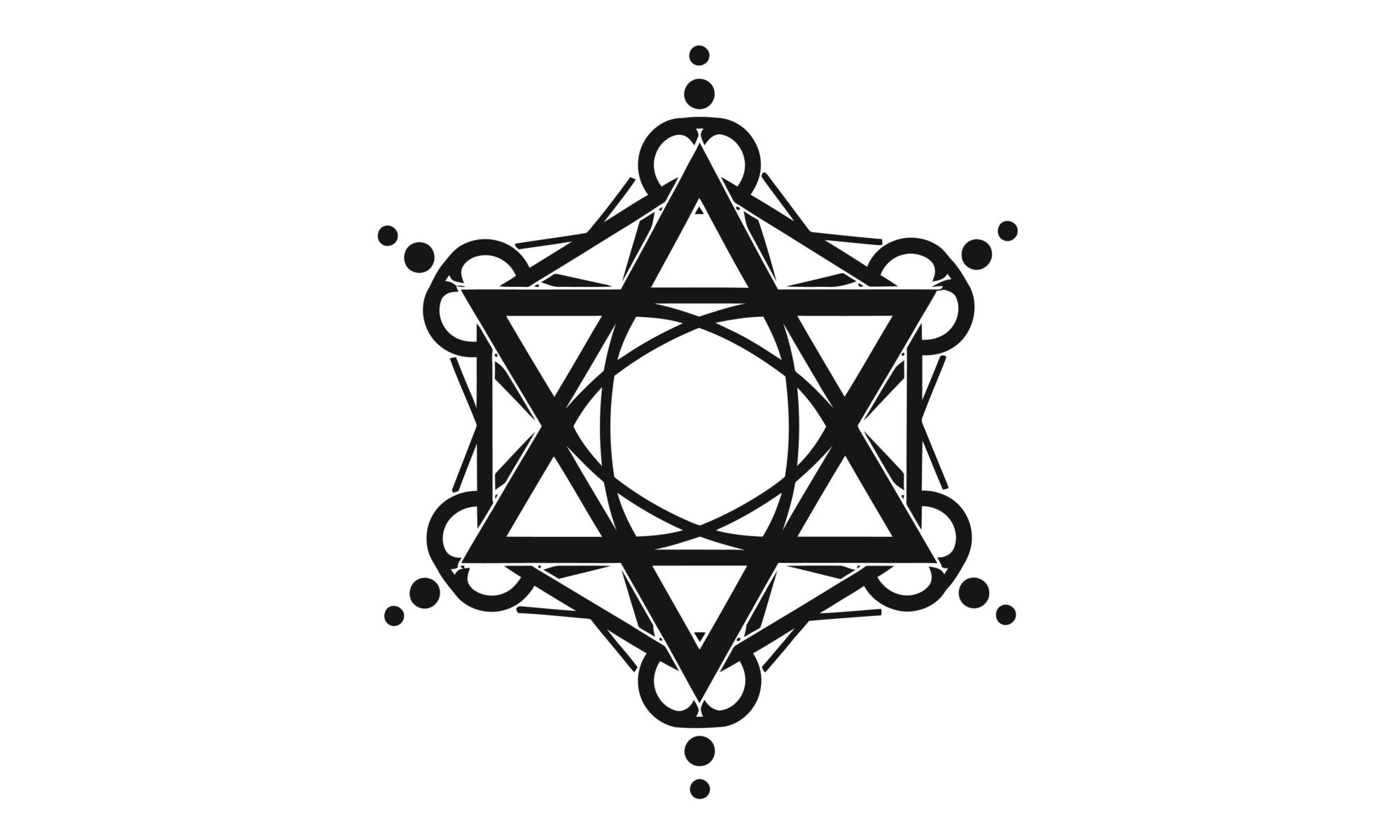 Hexagram illustration